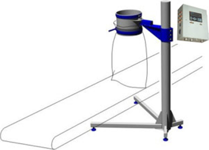 Дозатор сыпучих продуктов для затаривания мешков МДС