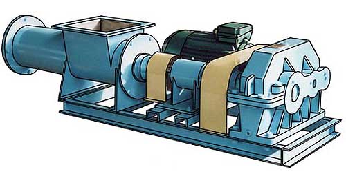 Шнек для подачи теста