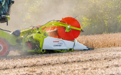 CLAAS: универсальность и эффективность жатки CONVIO FLEX 770 подтверждена демонстрационными показами