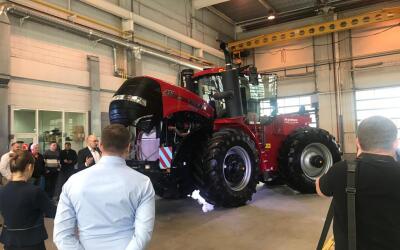 Российский дебют трактора Case IH Steiger 470 AFS Connect