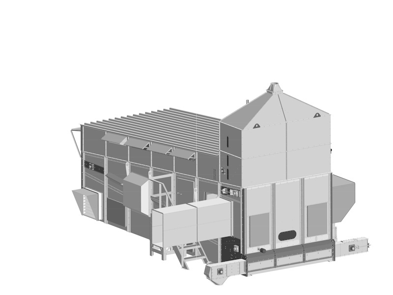 ЗЕРНОСУШИЛКА КОНВЕЙЕРНАЯ RIR К-32 (36 Т/Ч)