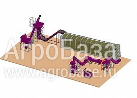 Линия производства текстурированного соевого белка, 0,5 т/ч