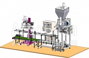 Комплекс фасовки трудносыпучих продуктов